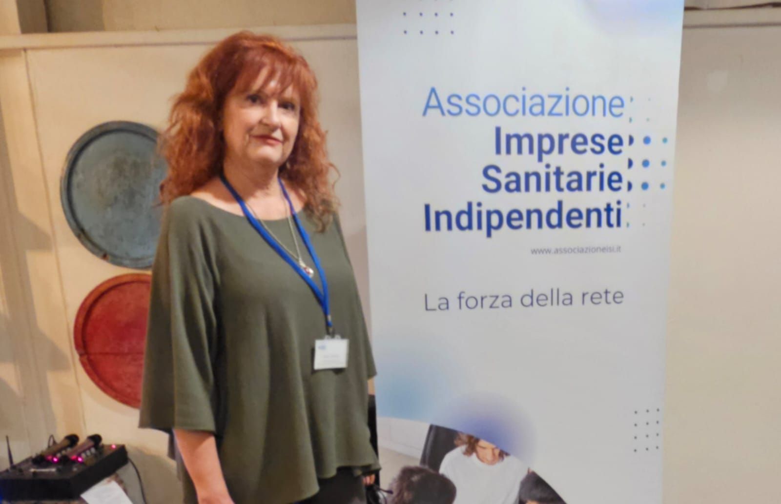 La dr. Lendaro alla riunione Soci AISI