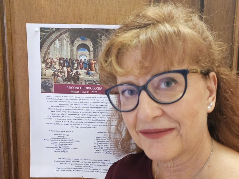 Lezione della dr. Lendaro presso l'Università "Sapienza" di Roma