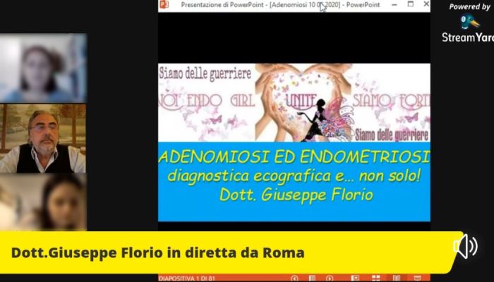 Diretta del dott. Florio: diagnostica ecografica e non solo !