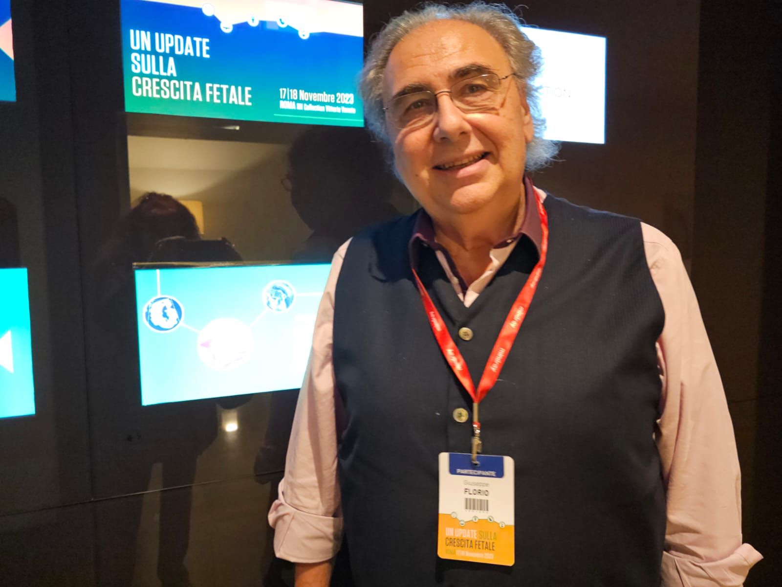 Il dr. Giuseppe Florio al convegno sulla crescita fetale