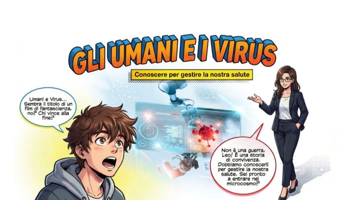 Lezione della Dr. Lendaro: "Noi e i virus"